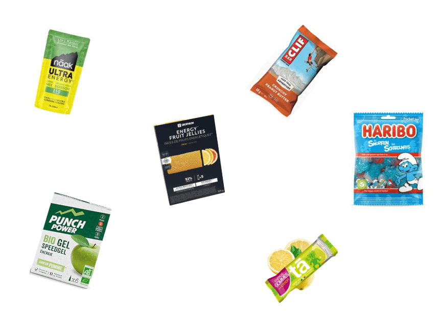 Produits nutritionnels à utiliser pendant un effort type Corsica Raid